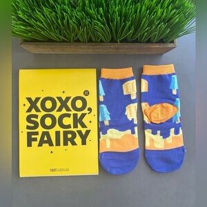 Foot Cardigan XOXO Sock Fairy| Popsicle Print | Kids one size NWT